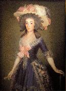 Francisco de Goya Maria Josefa de la Soledad, Countess of Benavente, Duchess of Osuna Spain oil painting artist